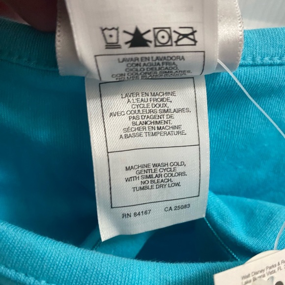 NWT Walt Disney World Tank Top Mickey Mouse Vintage Shirt L Large Lg Blue - Picture 8 of 10